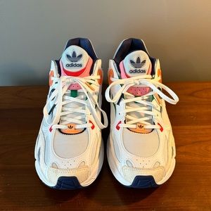 Adidas Astir Bliss Orange/Cloud White/Green 2022 - women’s size 11